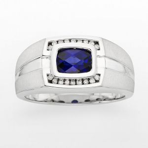 Kohls Sterling Silver Diamond And Lab-Created Sapphire Ring.jpg